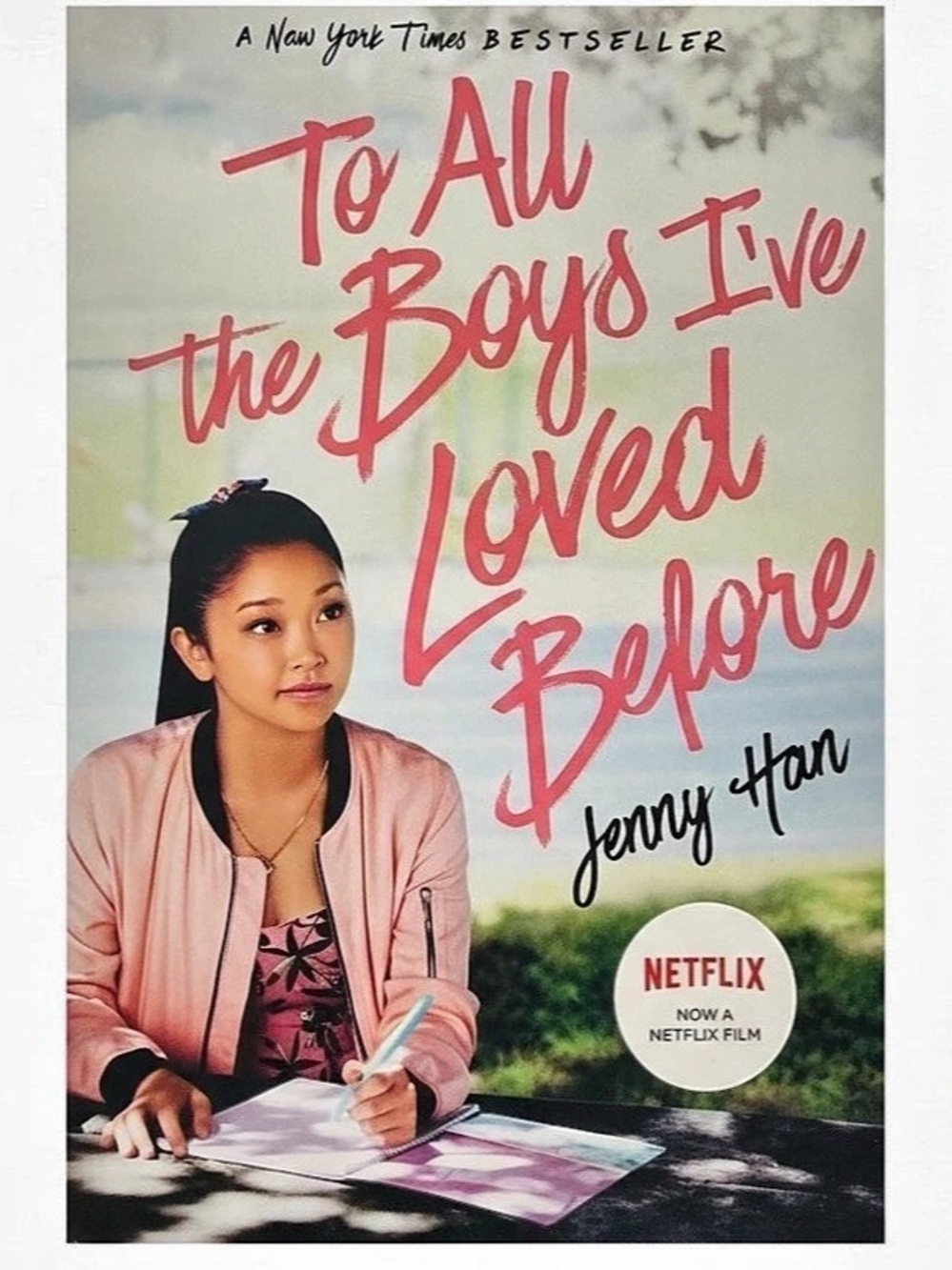 To All the Boys I've Loved Before Paperback Book Pink